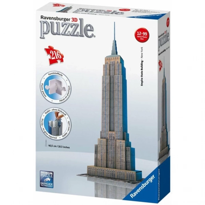 BFS   Ravensburger Empire State Binası 3D Puzzle