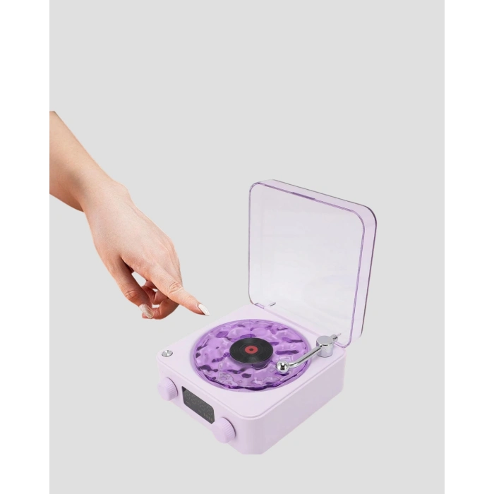 BFS Retro Pikap Hoparlör Bluetooth AUX USB Type-C Projektörlü 360° Sesli Taşınabilir