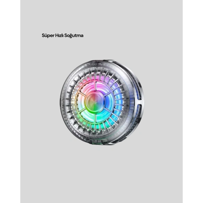 BFS RGB Gaming Telefon Fanı Sessiz Soğutucu Tüm Akıllı Telefonlara Uygun