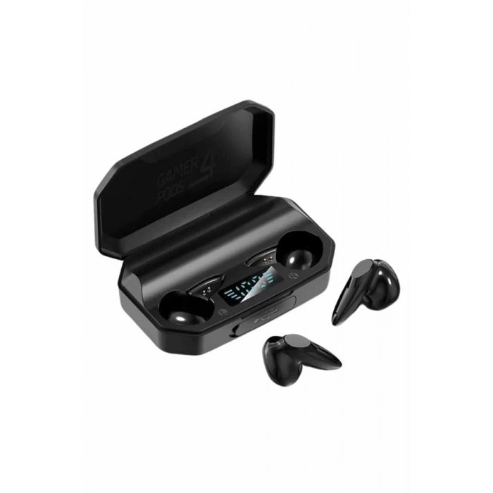 BFS Rgb Işıklı Çift Mikrofonlu Siyah Profesyonel Oyuncu Kulaklığı Kablosuz Kulakiçi