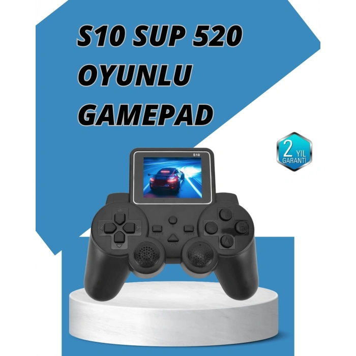 BFS S10 Gamepad HDMI TV Bağlantılı 520 Klasik Retro Oyun 2025 Seri Orijinal
