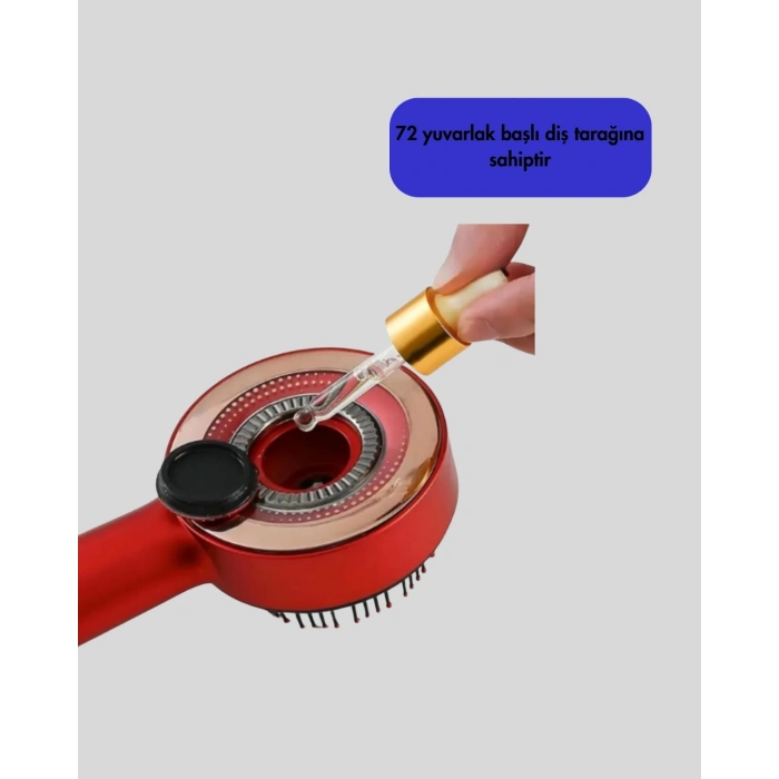 BFS Saç Büyüme Destekleyici Elektrikli Masaj Tarak LED ve Titreşimli