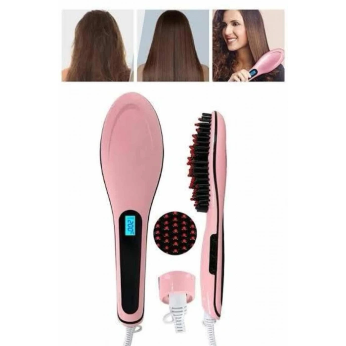 BFS Saç Düzleştirici Tarak Dijital Göstergeli Seramik Kaplama Sıkı Dişli