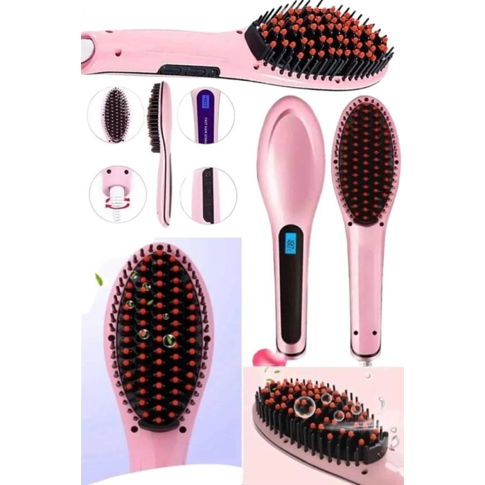 BFS Saç Düzleştirici Tarak Isı Ayarlı Yıpranma Önleyici Düzleştirici Fön Tarak