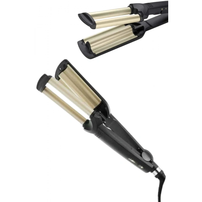 BFS Saç Şekillendirici Wag Maşa Su Dalga Maşası Tüm Saç Tiplerine Uygun