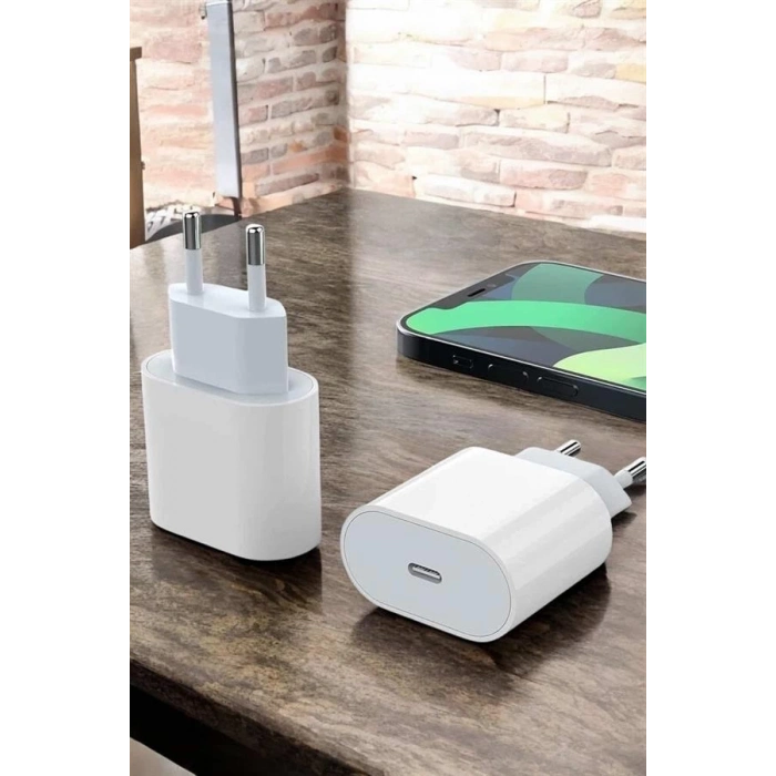 BFS Şarj Aleti İOS 15/15 Pro Max Uyumlu Şarj Adaptörü ve Kablosu