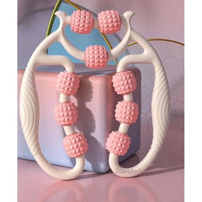 BFS Selülit Masaj Aleti 9 Tekerlekli Lenf Drenaj Rulosu