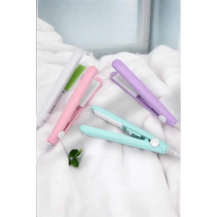 BFS Seramik Kaplama Taşınabilir Mini Saç Düzleştirici Seyahat Dostu Tasarım