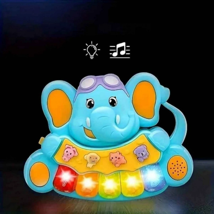 BFS Sesli ve Işıklı Piyanolu Fil