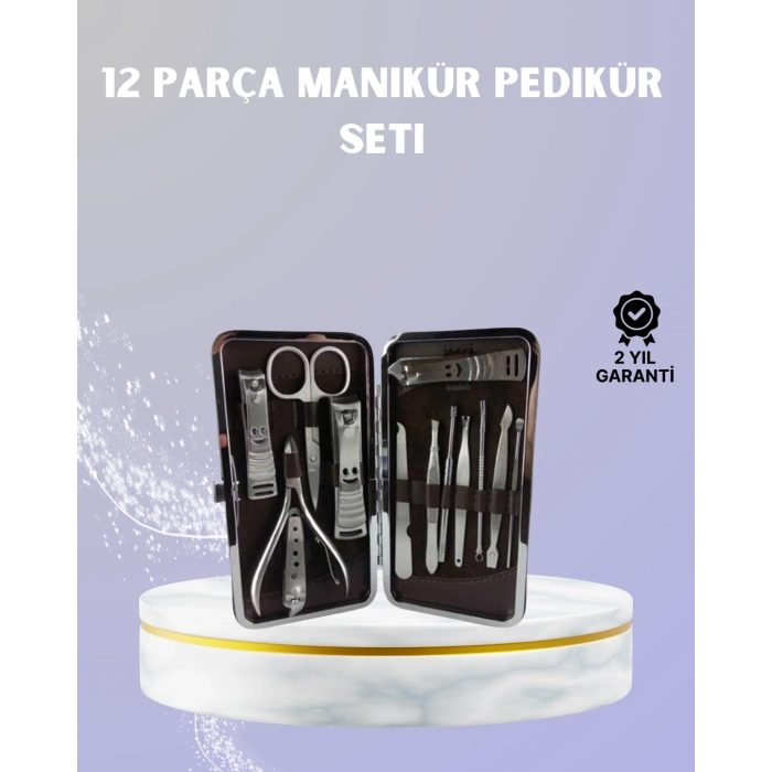 BFS Seyahat İçin Taşınabilir Deri Çantalı Bakım Seti