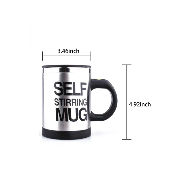 BFS Sıcak Tutan Termos Bardak Kendi Kendini Karıştıran Mikser Kupa