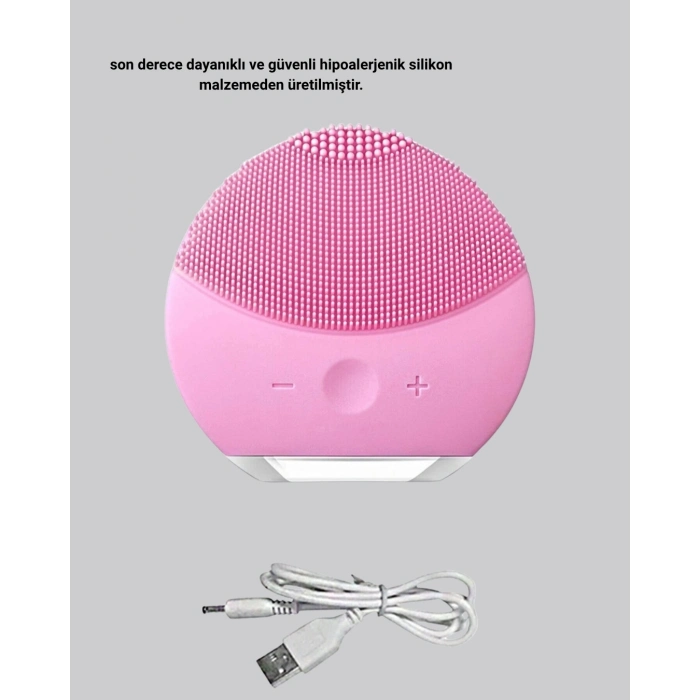 BFS Silikon Yüz Temizleme ve Masaj Aleti – Su Geçirmez, Taşınabilir ve Cilt Dostu
