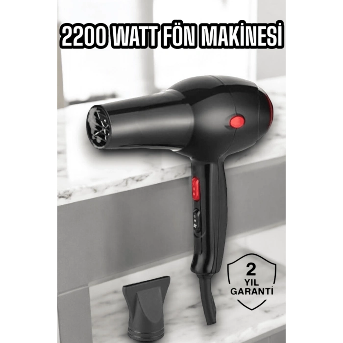 BFS Soğuk ve Sıcak Üfleme Özellikli AC Motorlu Saç Kurutma Makinesi