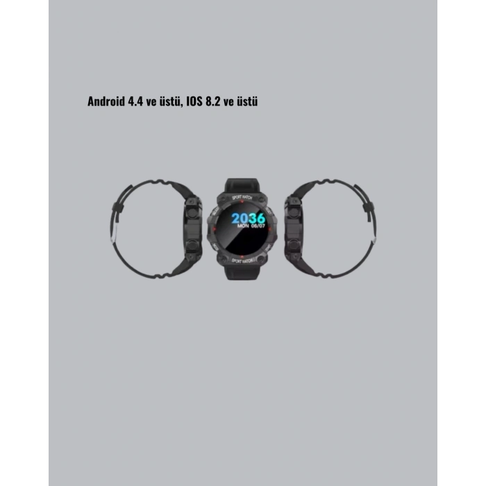 BFS Sporcu Akıllı Saat – Kalp Atışı, Adım, Kalori ve Tansiyon Takipli