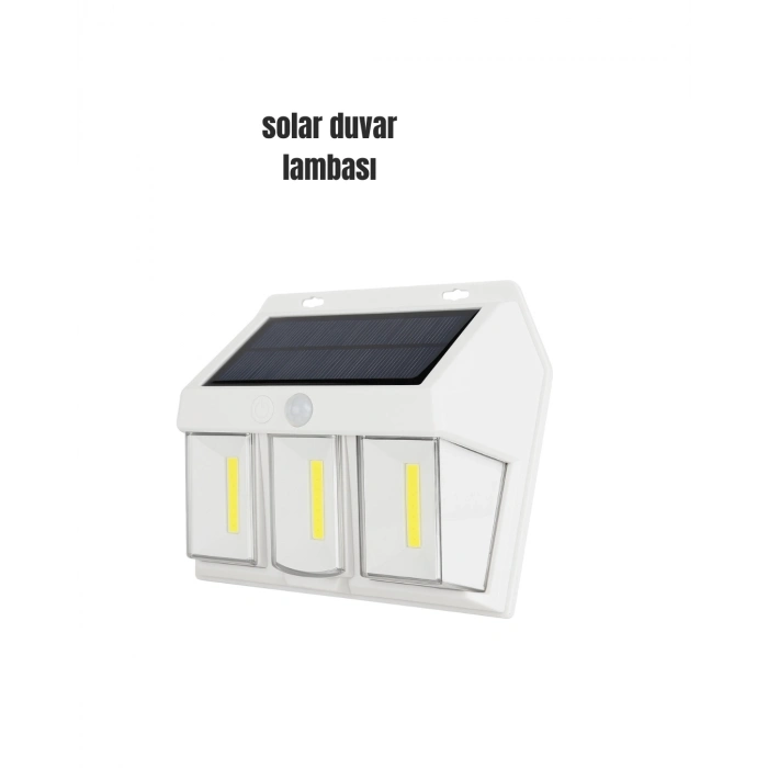 BFS Suya Dayanıklı Solar Duvar Lambası – Akıllı Gece Sensörlü Işık