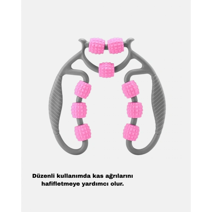 BFS Taşınabilir 3D Masaj Rulosu – Kas Rahatlatıcı ve Yağ Azaltıcı Masaj Cihazı