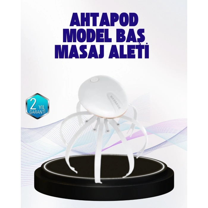 BFS Taşınabilir Elektrikli Kafa Masaj Cihazı Sessiz Motor ve Ergonomik Tasarım