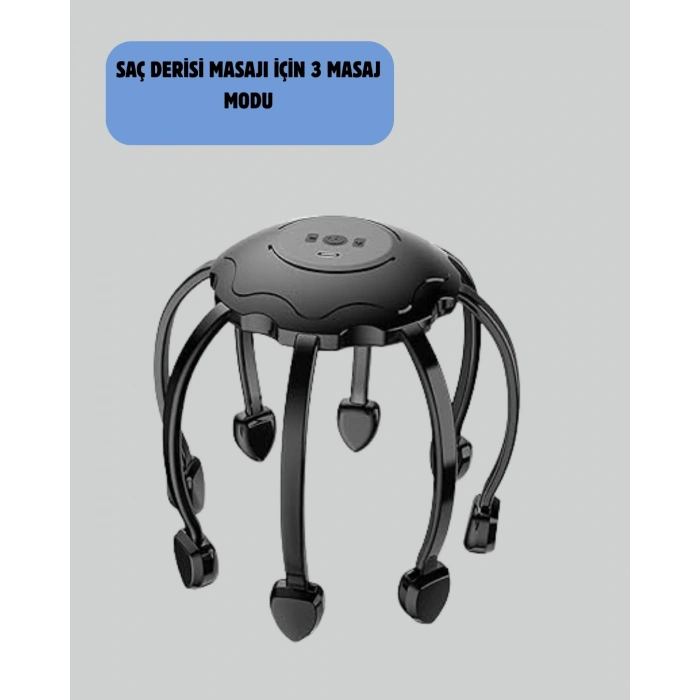 BFS Taşınabilir Kafa Masaj Cihazı Eller Serbest 360° Profesyonel Masaj