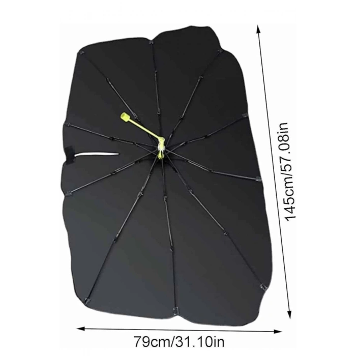 BFS Taşınabilir Oto Cam Güneşliği Katlanabilir Tüm Araçlara Uyumlu Güneş Gölge Koruyucu