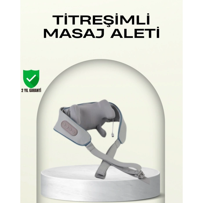 BFS Taşınabilir Şarjlı Boyun Masaj Cihazı | Sessiz ve Güçlü Motor