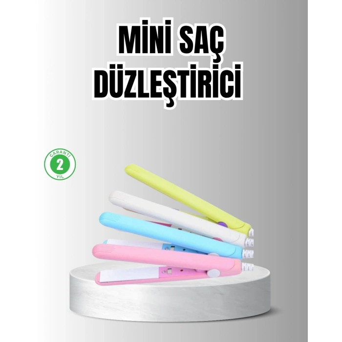 BFS Taşınabilir Seramik Kaplama Mini Saç Düzleştirici – Seyahat ve Günlük Kullanım İçin İdeal