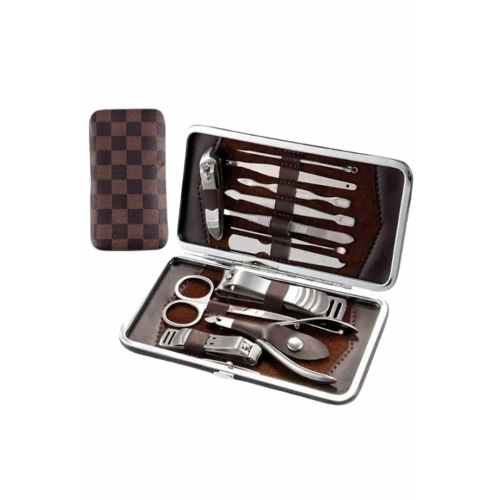 BFS Tırnak Bakımı Tırnak Makası Profesyonel 12 Parça El Ayak Manikür Pedikür Seti