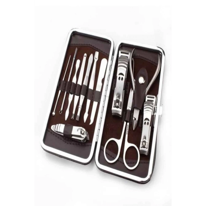 BFS Tırnak Bakımı Tırnak Makası Profesyonel 12 Parça El Ayak Manikür Pedikür Seti