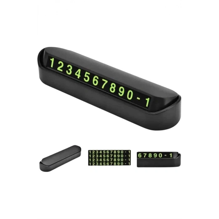 BFS Tüm Araçlara Uyumlu Araç Içi Park Numaratör Oto Araç Numaratör