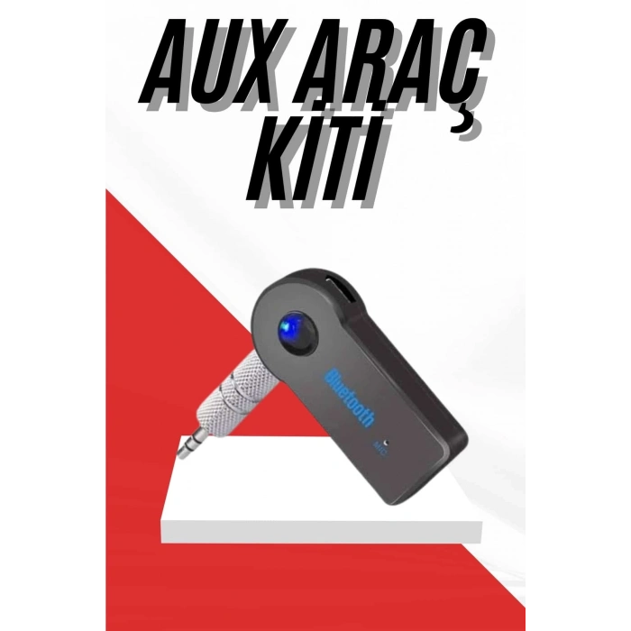 BFS Tüm Cihazlara Uyumlu Bluetooth Aux Araç Kiti Siyah