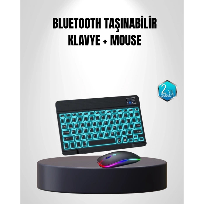 BFS Türkçe Q Klavye RGB Işıklı Ergonomik Tasarımlı