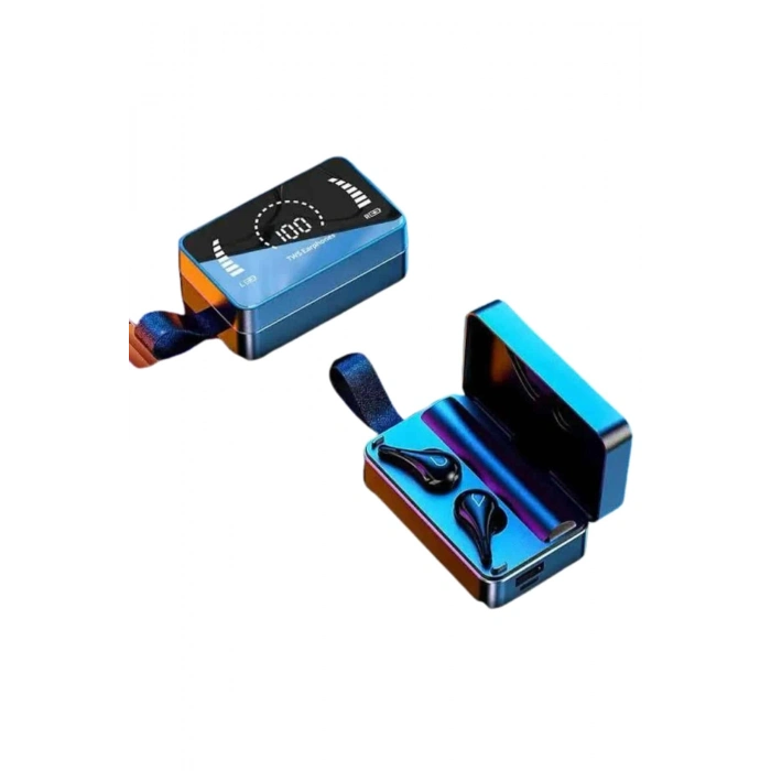 BFS TWS Bluetooth Kulaklık Aynalı Kulaklık Dijital Göstergeli Dokunmatik Kontrol