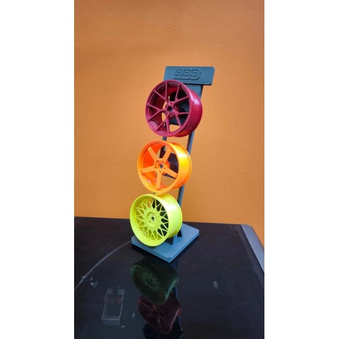 BFS Üçlü Jant Dekoratif Aksesuar Renkli Modern Salon Dekoru