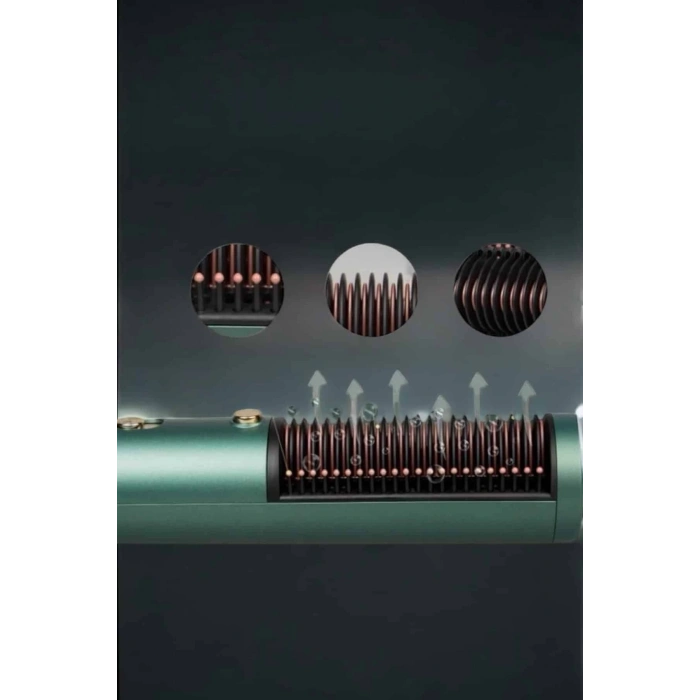 BFS Üflemeli Fön Tarak Düzleştirici Seramik Kaplama Elektriklenme Karşıtı