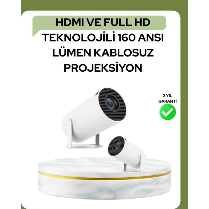 BFS Ultra Pro Full HD ve 4K Destekli 130 İnç Projeksiyon Cihazı