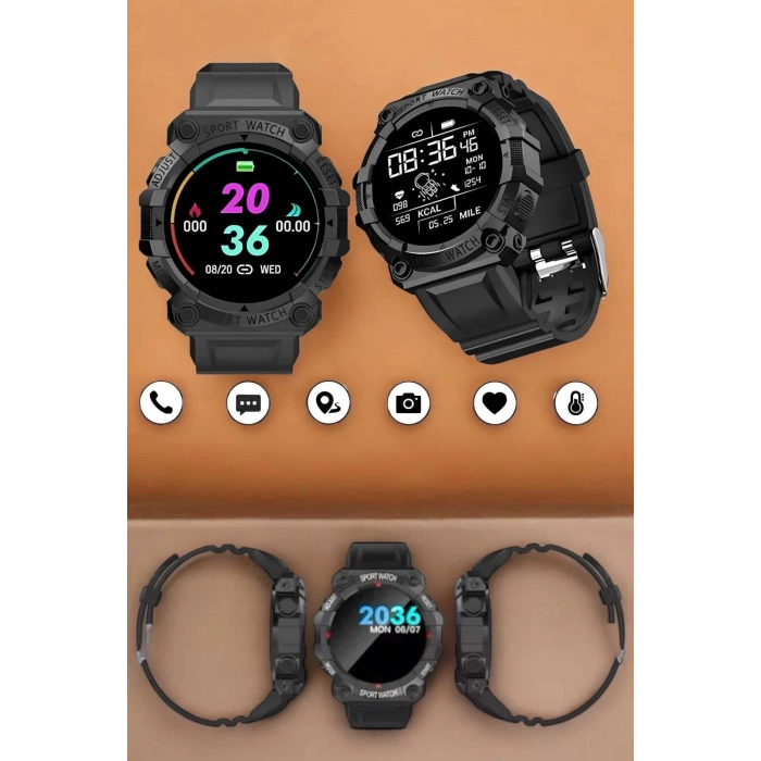 BFS Unisex Tasarımıyla Klasik ve Spor Kombinlere Uygun Akıllı Saat