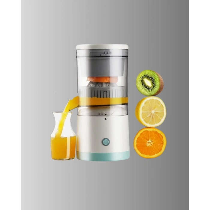 BFS USB Şarjlı Mini Meyve Sıkacağı – Çift Bıçaklı, Güvenlik Kilitli