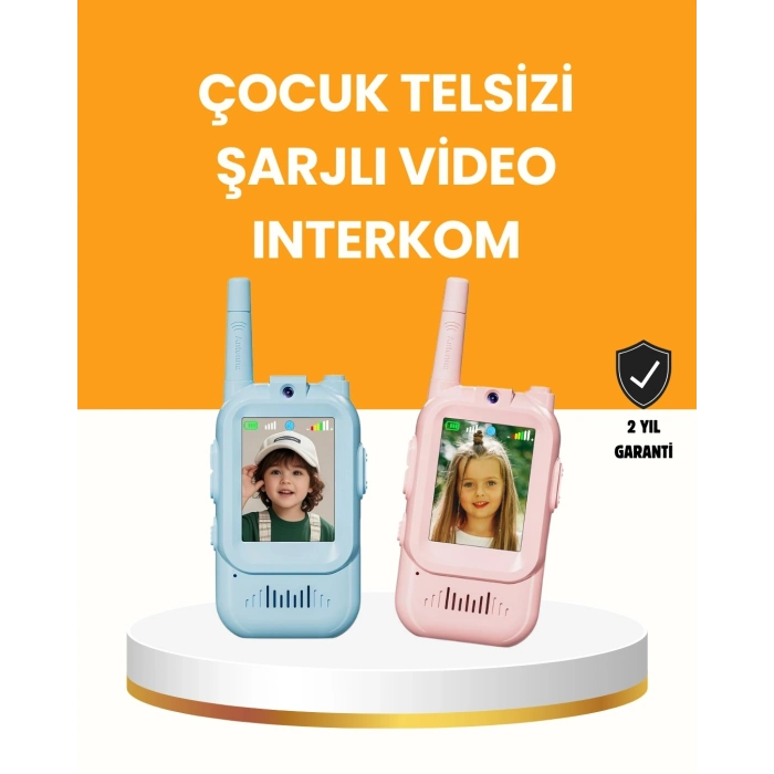 BFS Uzun Menzilli Video Walkie Talkie Eğitici ve Eğlenceli Oyuncak