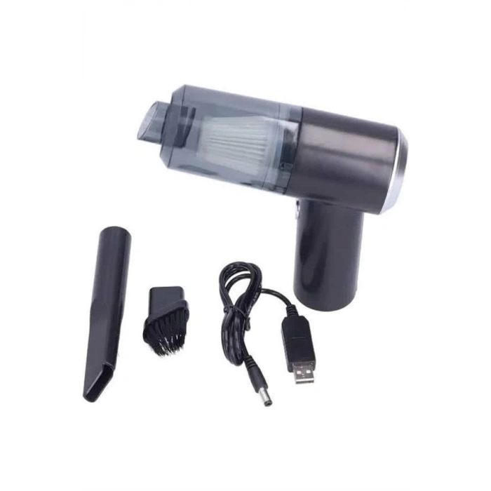 BFS Vakumlu Araç İçi Süpürge Taşınabilir Pratik Şarjlı Temizlenebilir