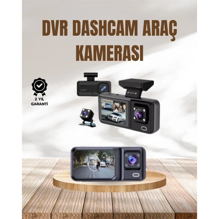 BFS Wi-Fi Destekli Araç Kamerası: 2.7” Ekran, 128GB Destek ve IR Gece Görüş