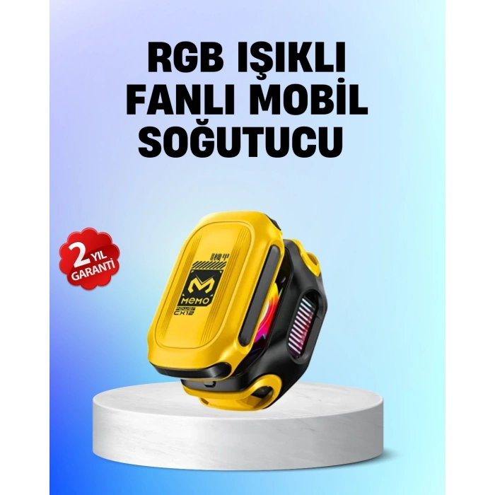 BFS Yarı İletken Çipli RGB Işıklı Telefon Soğutucu