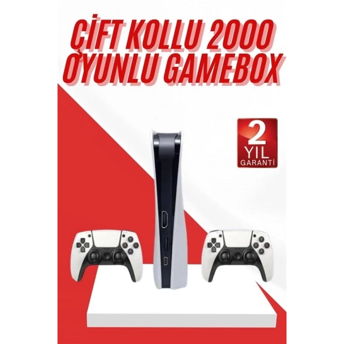BFS Yeni nesil 4k Hd 2.4g Kablosuz Kol 3000 Oyunlu Game Station Retro Atari Game Box