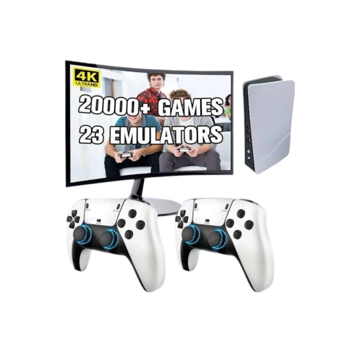 BFS Yeni nesil 4k Hd 2.4g Kablosuz Kol 3000 Oyunlu Game Station Retro Atari Game Box