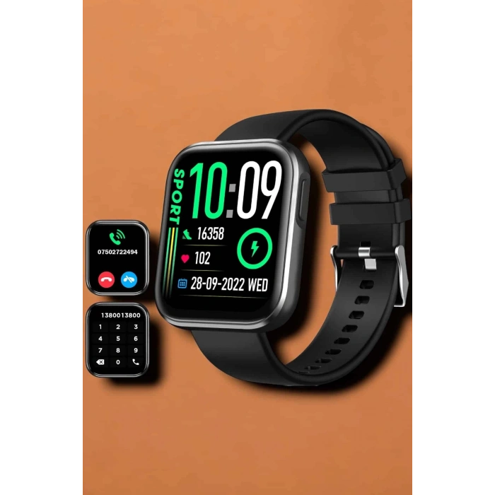 BFS Yeni Nesil Akıllı Saat Arama Bildirimleri, Uyku & Kalp Atış Takibi