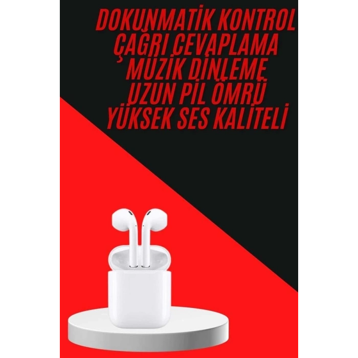 BFS Yeni Nesil Akıllı Saat Ve Kulaklık Seti Gümüş Kasa Zarif Tasarım Çok Fonksiyonlu