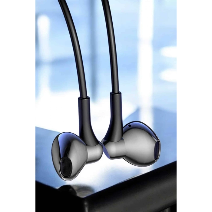 BFS Yeni Nesil Bluetooth Kulaklık Kablolu Kulak İçi Dijital Göstergeli