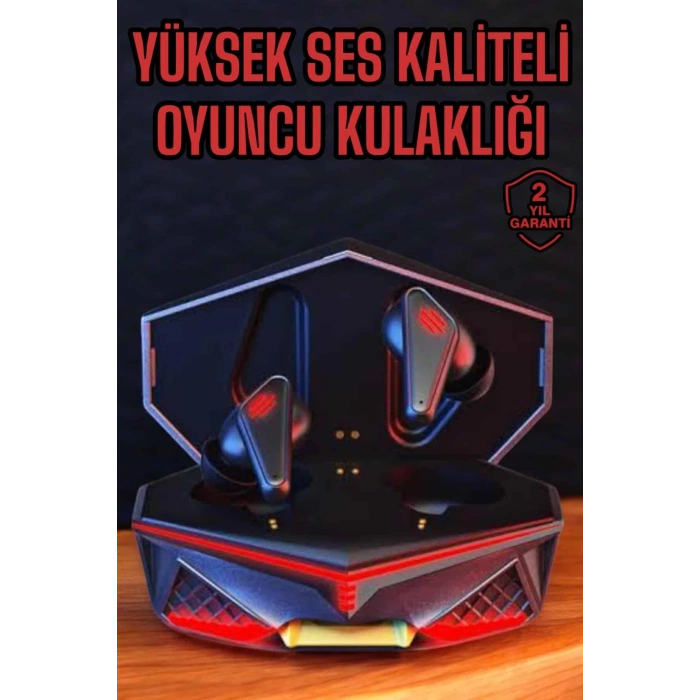 BFS Yeni Nesil Oyuncu Kulaklığı Gürültü Önleyici Uzun Pil Ömrü Bluetooth Bağlantılı