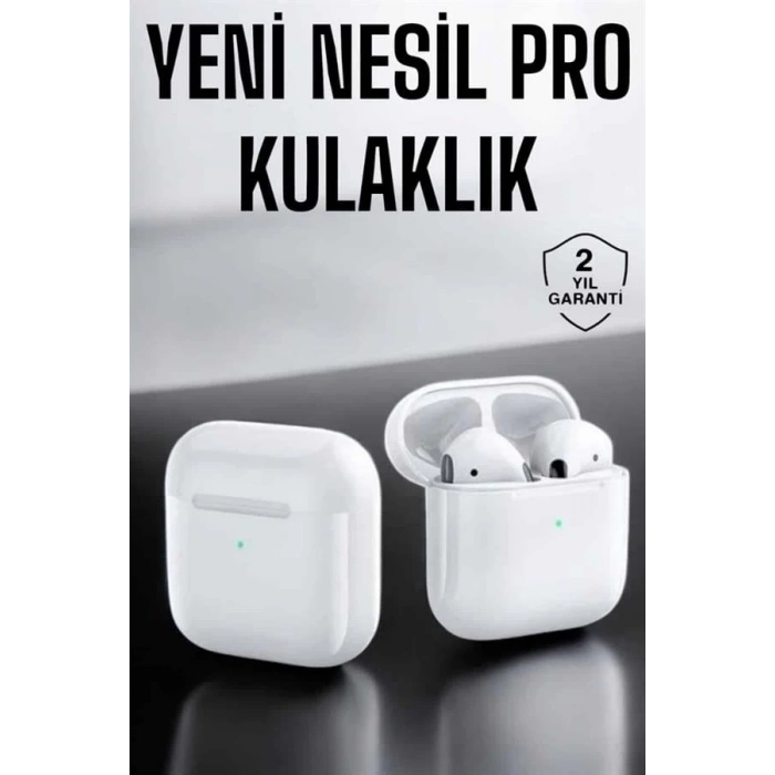 BFS Yeni Nesil Pro Bluetooth Kulaklık Uzun Pil Ömrü Beyaz