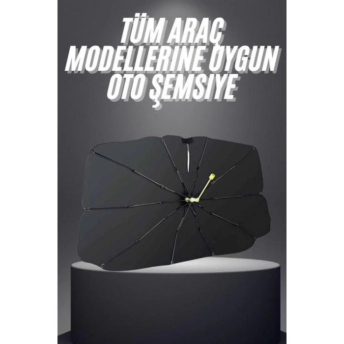 BFS Yeni Nesil Tüm Araç Modellerine Uygun Oto Şemsiye Katlanabilir UV Işınlarına Karşı