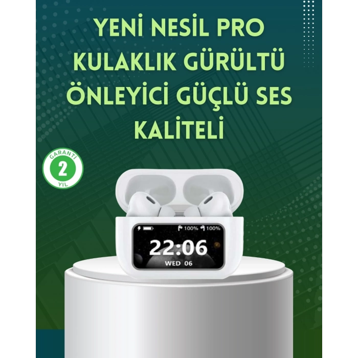 BFS Yüksek Bass ve Güçlü Ses Özellikli Akıllı Bluetooth Kulaklık Dokunmatik Kontrol