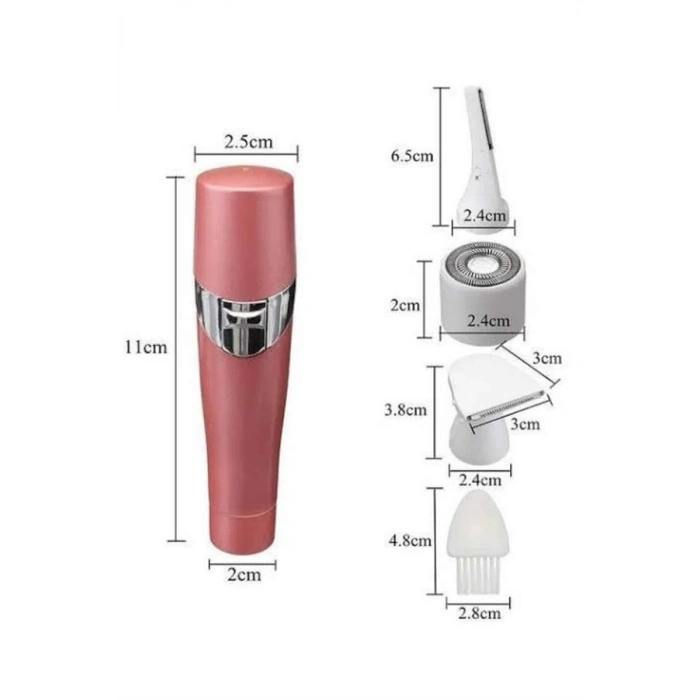 BFS Yüz, Kaş ve Tüm Vücut Epilasyon Aleti3 Başlıklı Epilatör Tüm Cilt Tiplerine Uygun